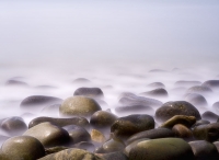 몽돌해변의 아침